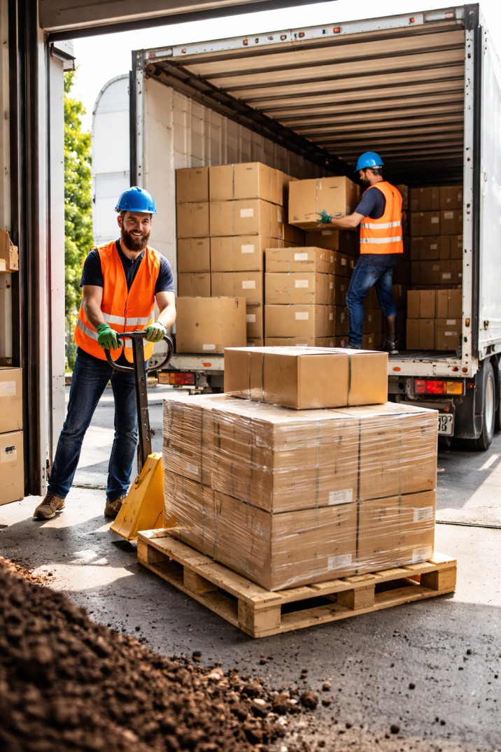 Diskrétní kurýrní doručení — přímo na vaši rampu