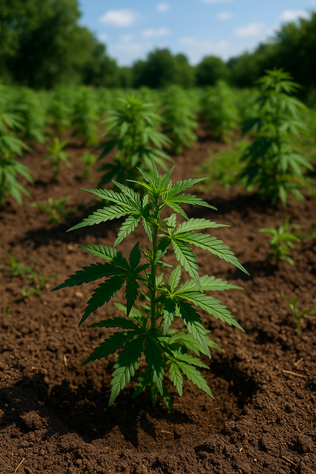 Wie man Cannabisklone im Freien anbaut