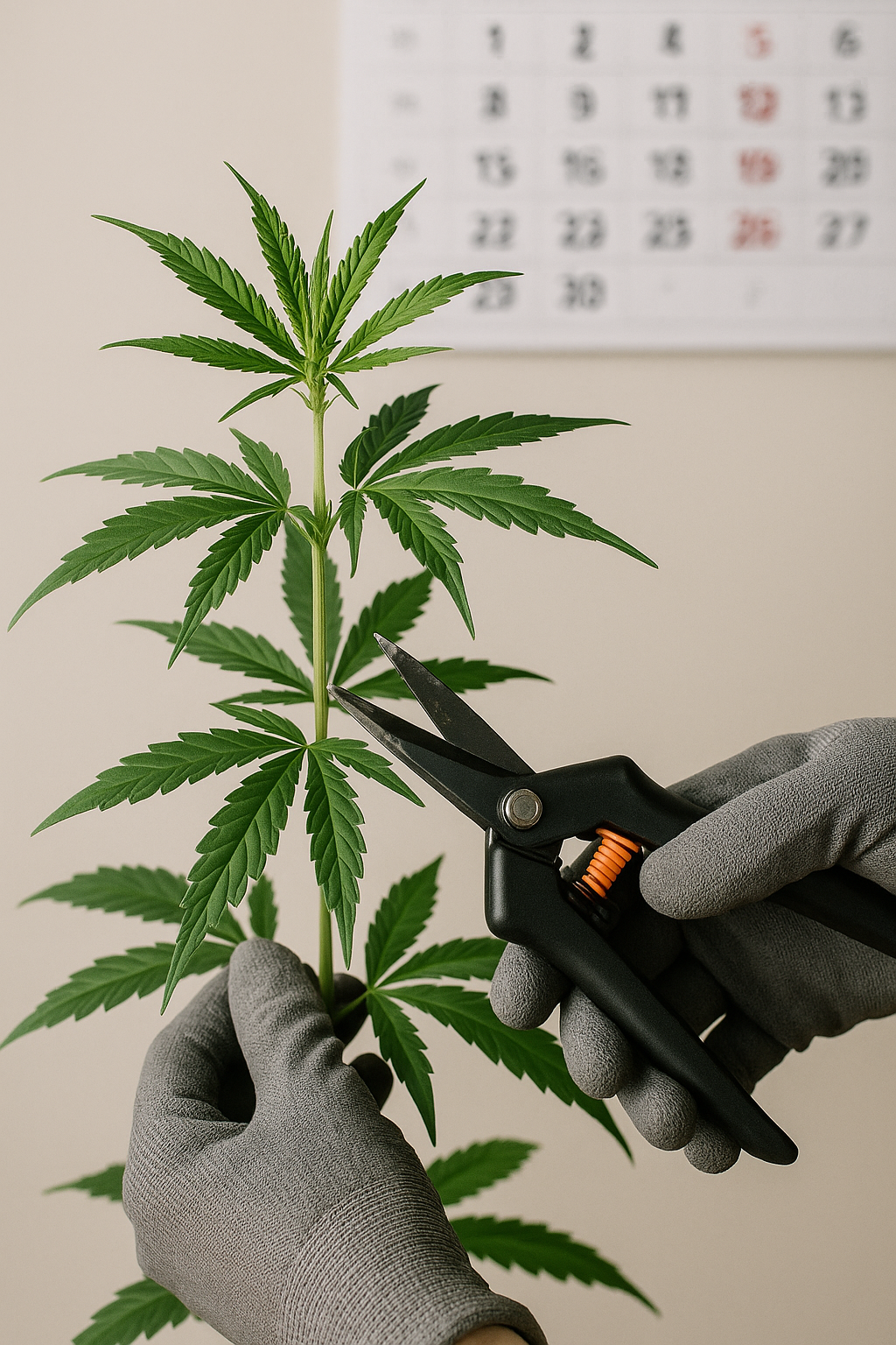 Cannabis richtig beschneiden: Zeitpunkt & Anleitung