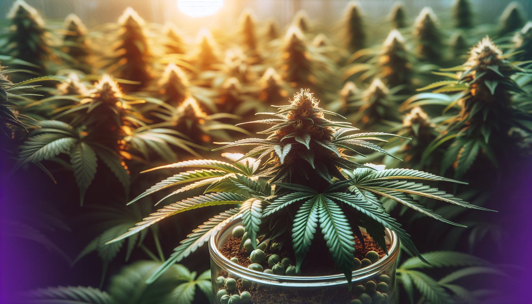 Cannabis Beleuchtung