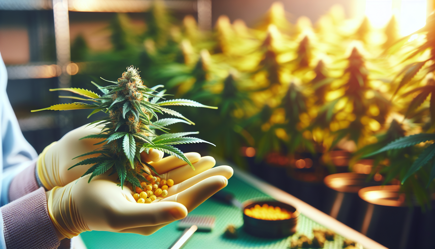 Cannabis Beleuchtung