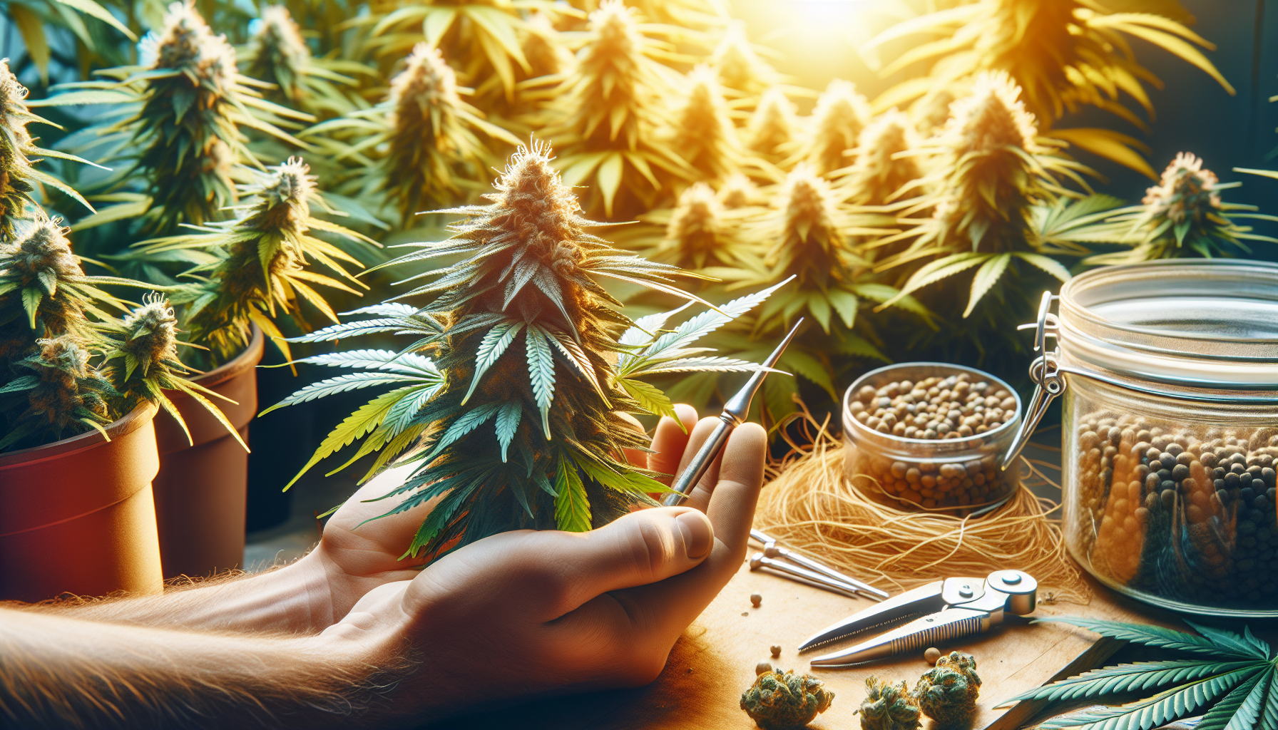 Cannabis Breitmilbe