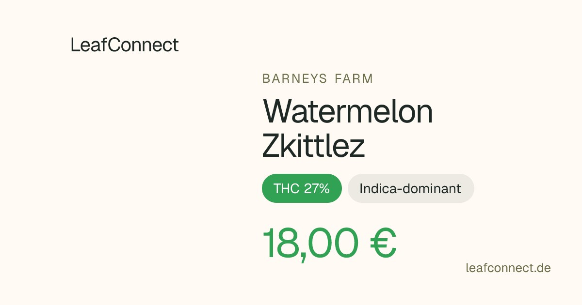 Watermelon Zkittlez — LeafConnect